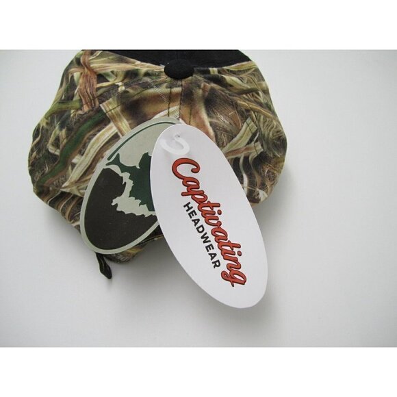 New W/ Tag Appalachian State Mountaineers Yosef Camo Mossy Oak Adjustable Hat - Picture 6 of 6